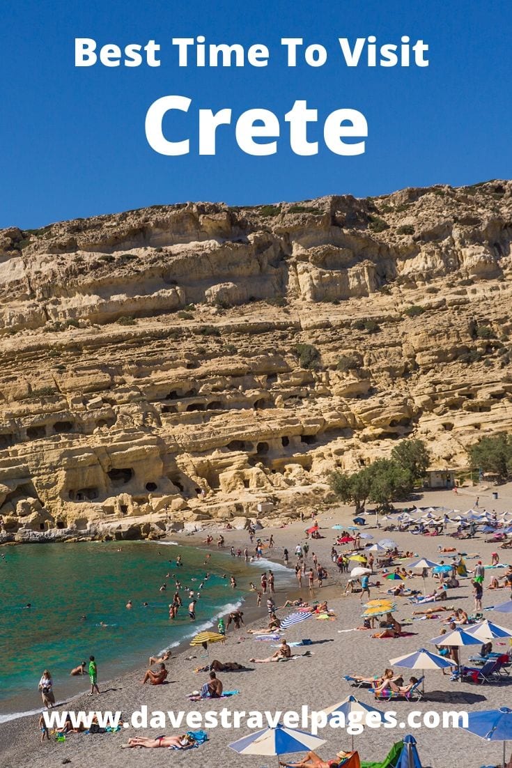 Best time to visit Crete in Greece