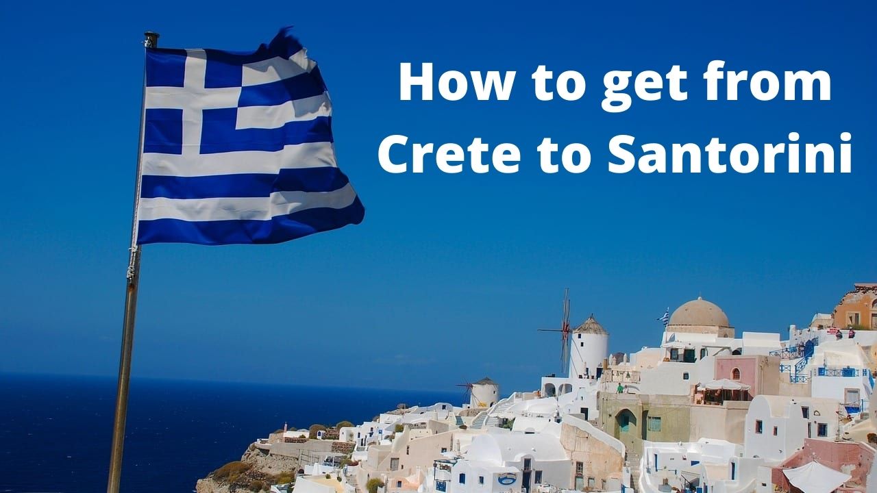 Traveling from Crete to Santorini by ferry