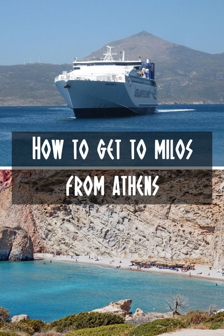 The easy way to take the ferry from Athens to Milos