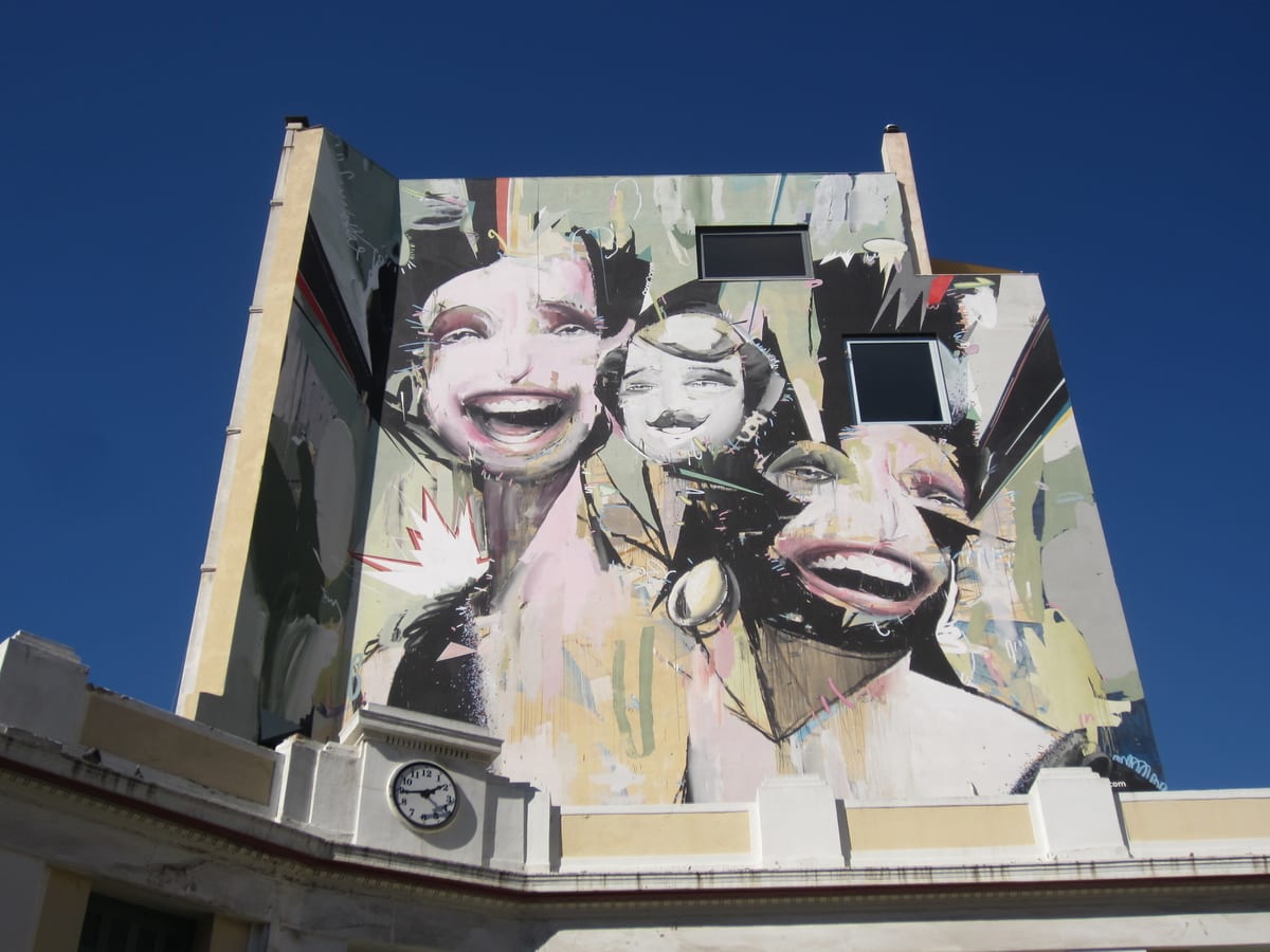Make sure to check out the street art in Athens when visiting in the winter months.