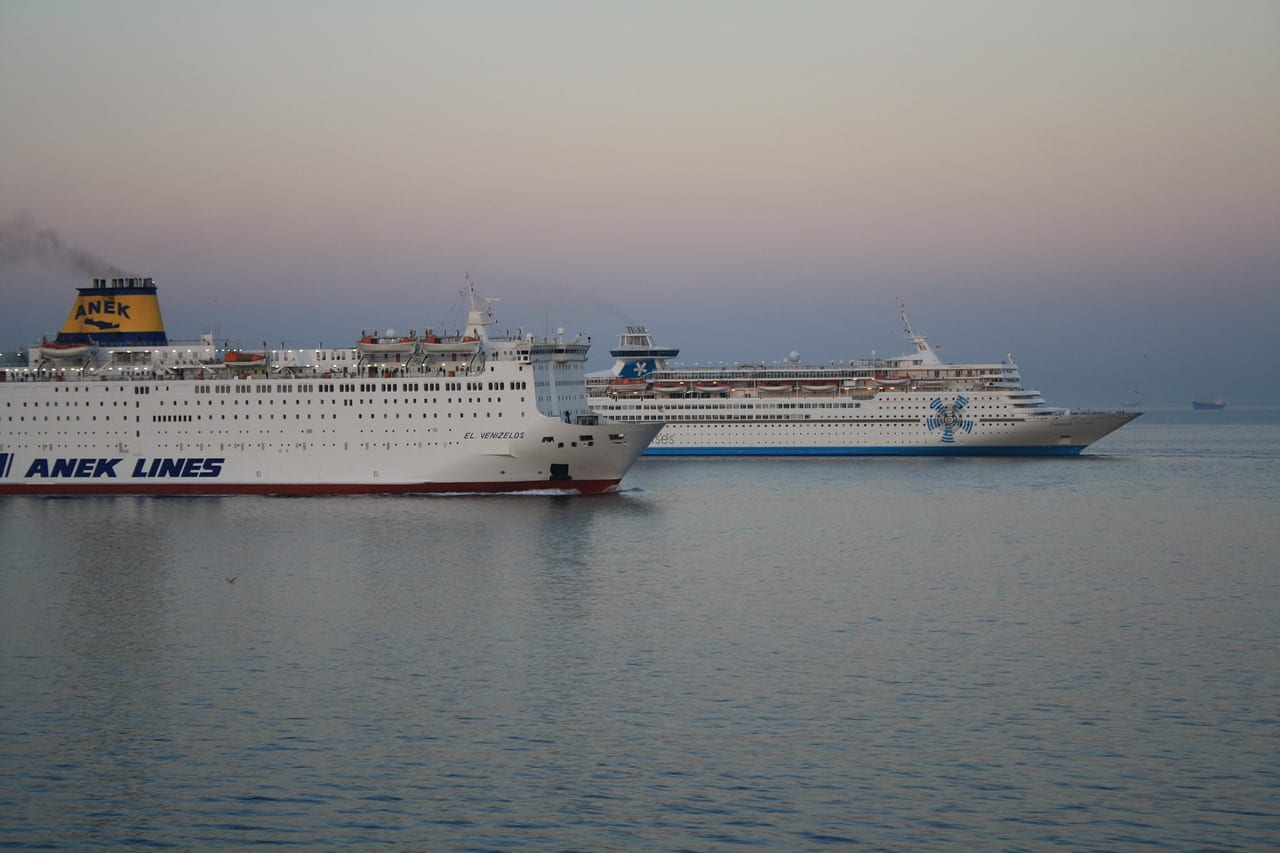 Anek lines operate a route from Athens to Chania in Crete