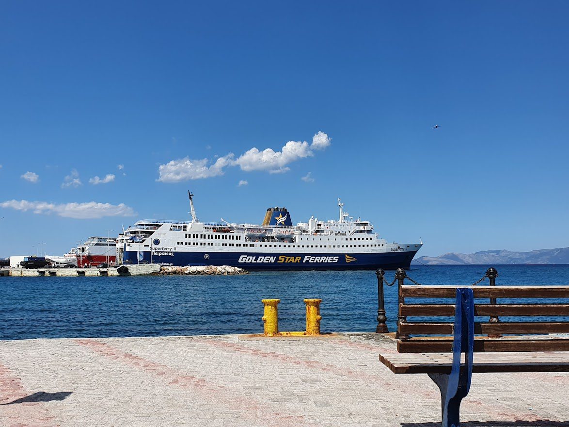 Golden Star Ferries at Rafina Port
