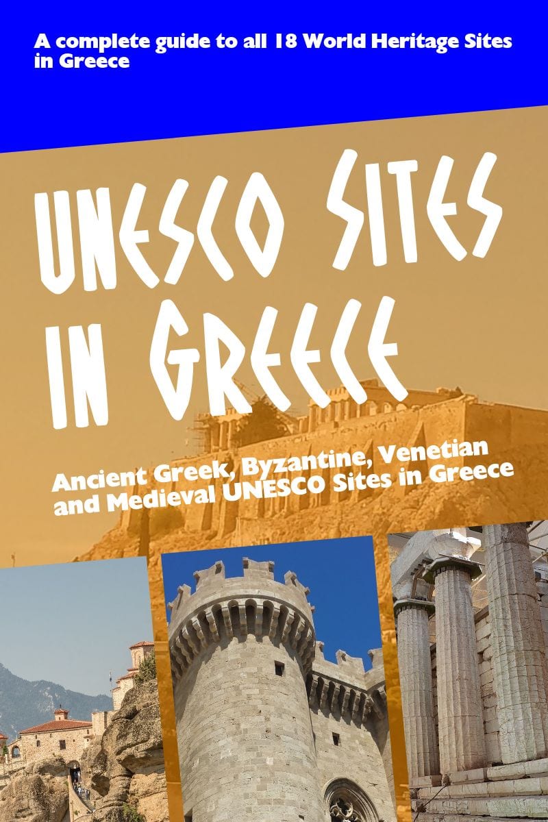 A complete list of all the UNESCO sites in Greece