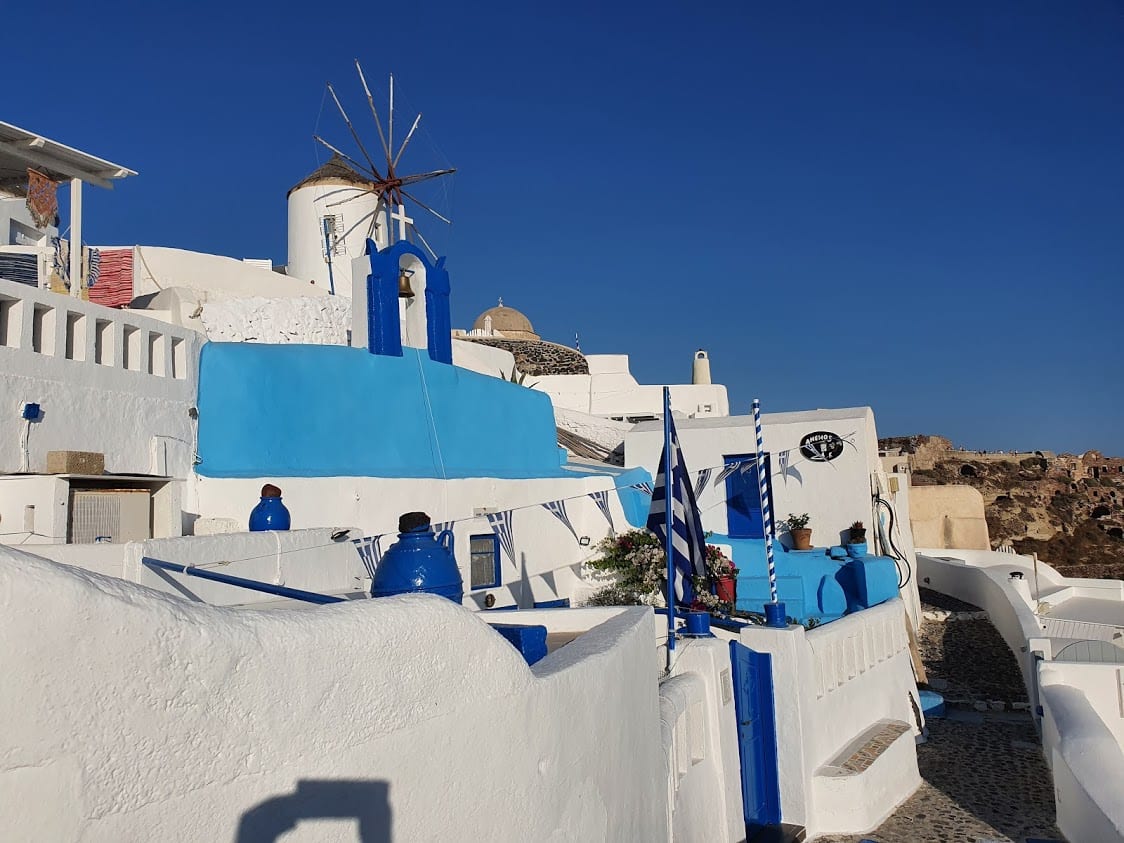 Santorini in Greece
