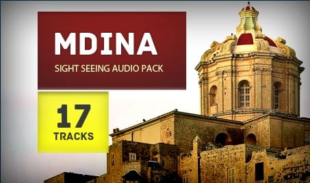 Mdina Audio Tour with Map and Directions