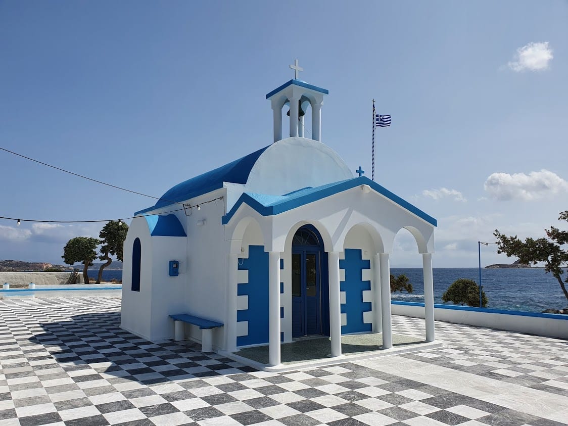 Agios Nikolaos in Milos Greece
