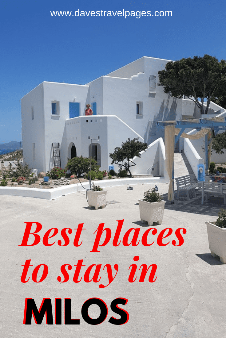 A travel guide to the best places to stay in Milos