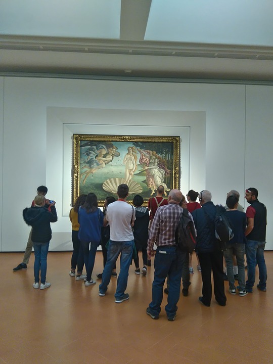 Admiring the Birth of Venus