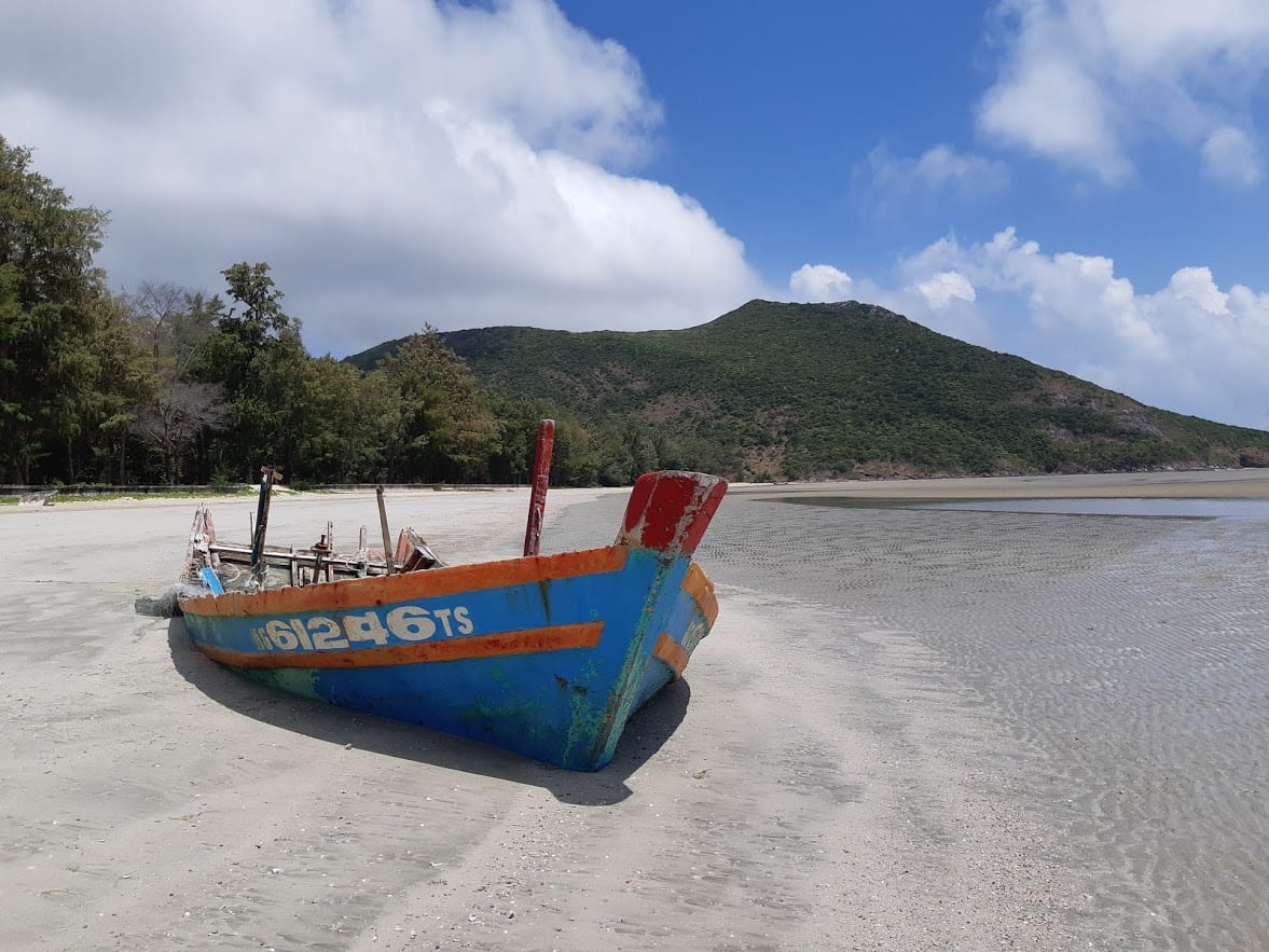 The beaches in Con Dao