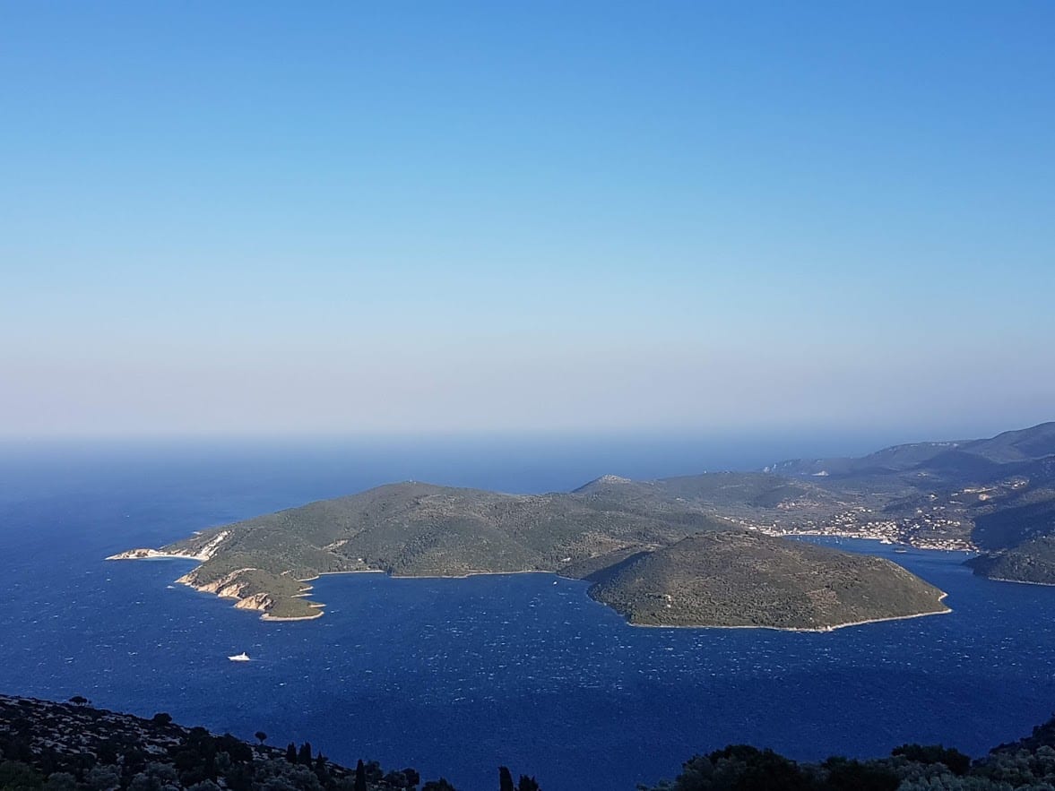 A view over Ithaca Greece
