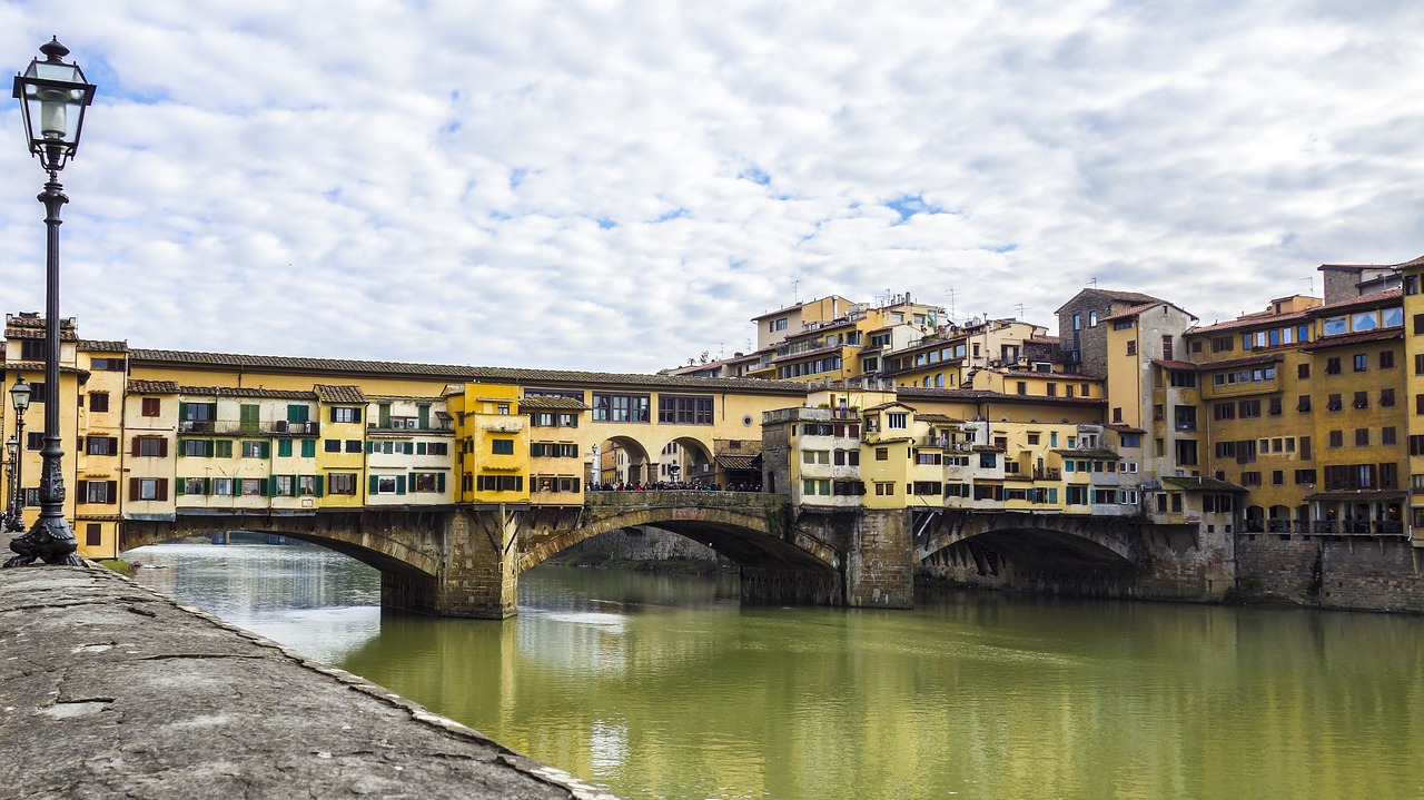 Ponte Vecchio bridge in Florence