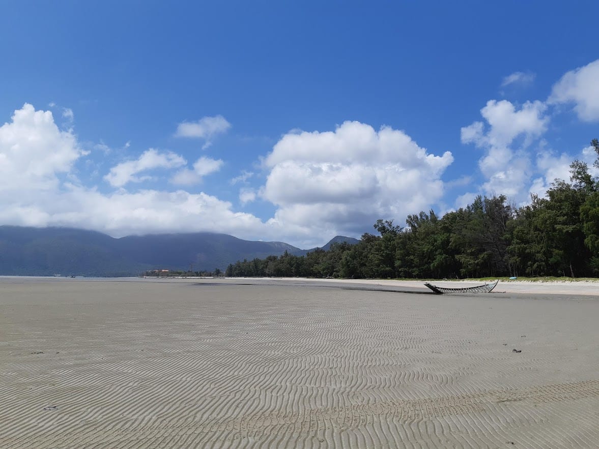 The tide is out in Con Dao