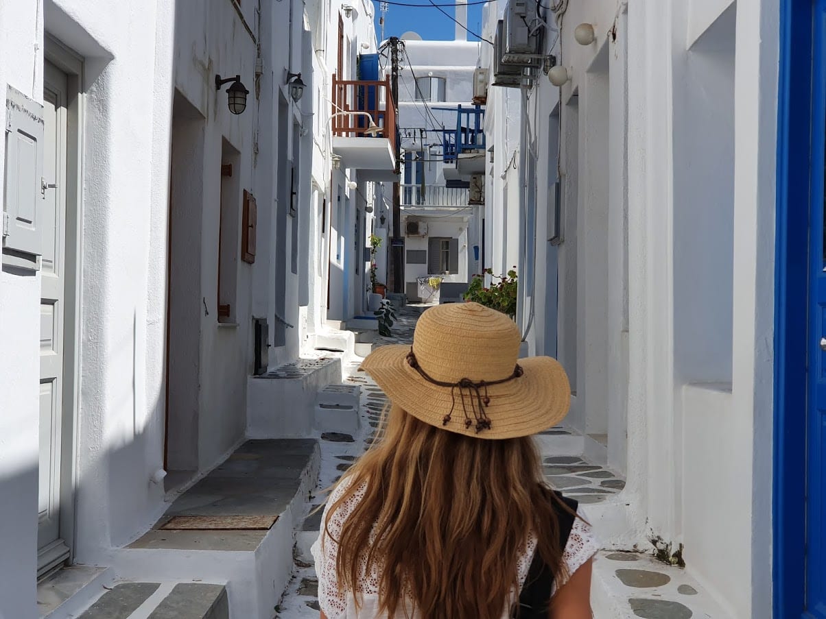 September is a good time to go to Mykonos for fewer tourists