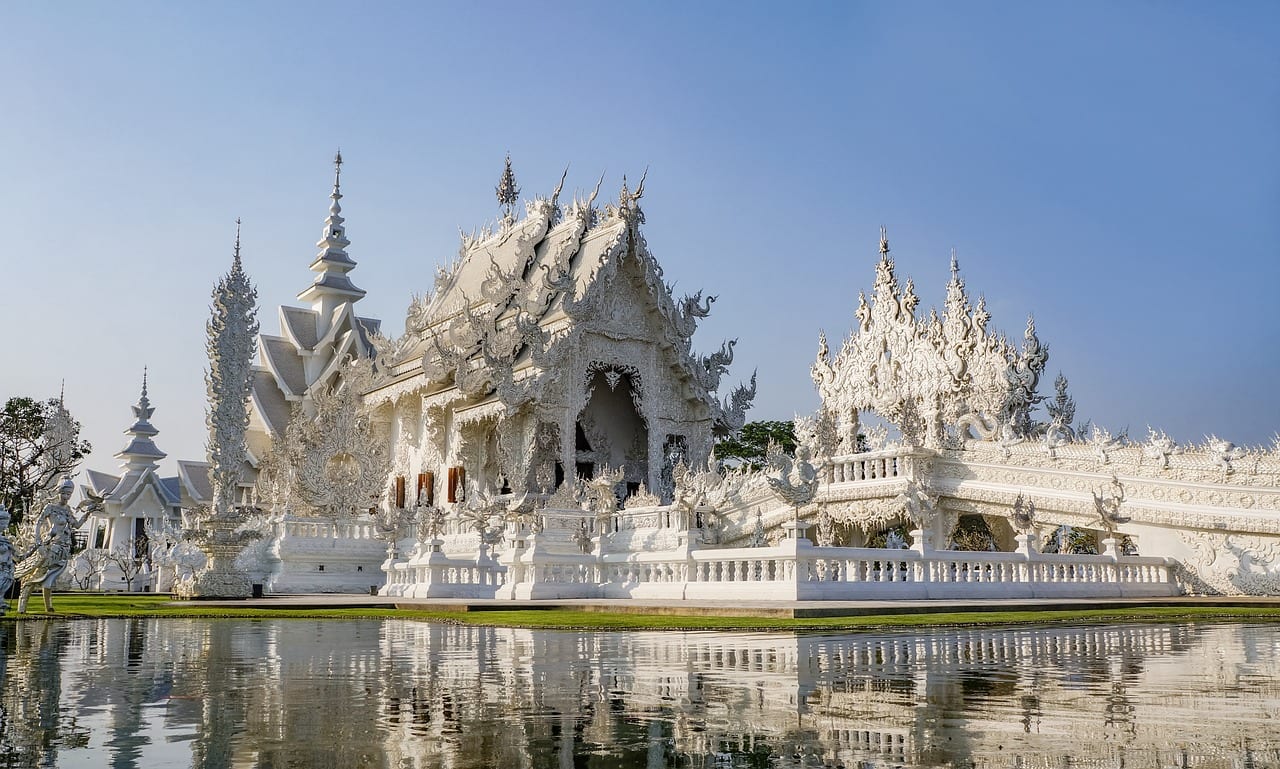 White temple Chiang Mai