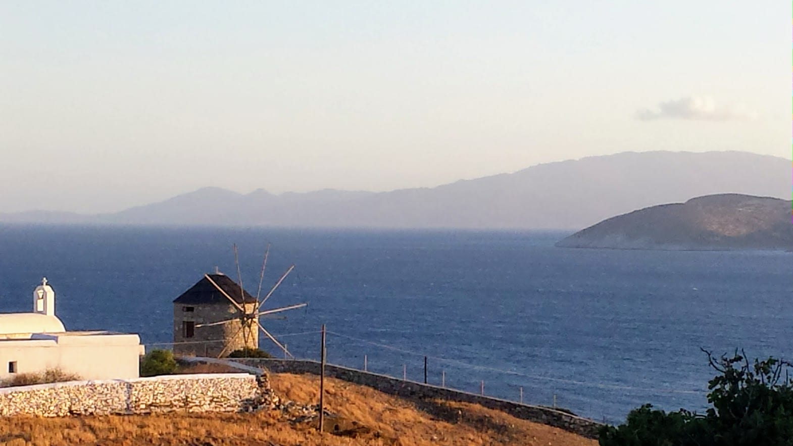 A windmill in Schinoussa
