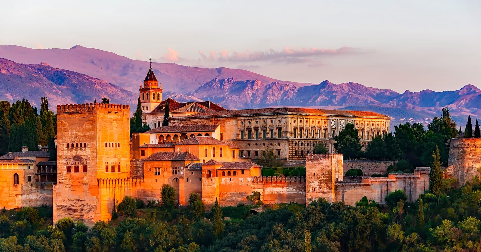 The Alhambra in Spain