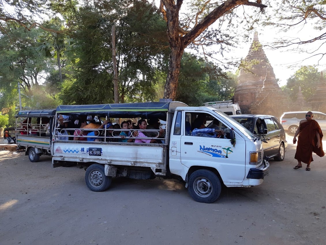 Locals only transport in Bagan, Myanmar