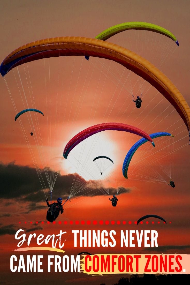 Escape your comfort zone travel quote