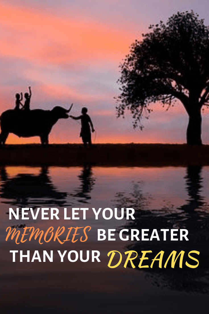 Quotes about journey of life - Never let your memories be greater than your dreams quote