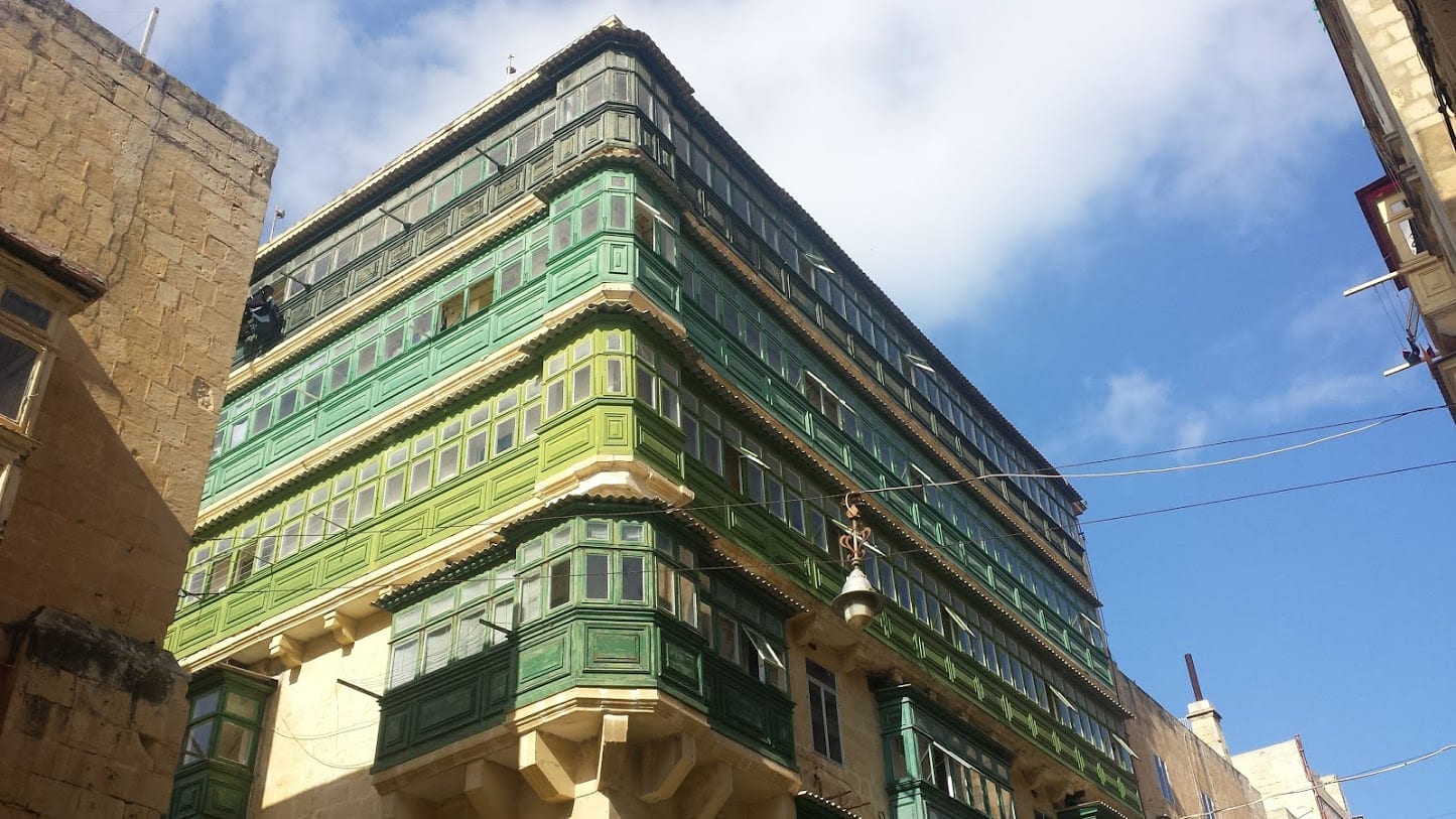 A building in Malta