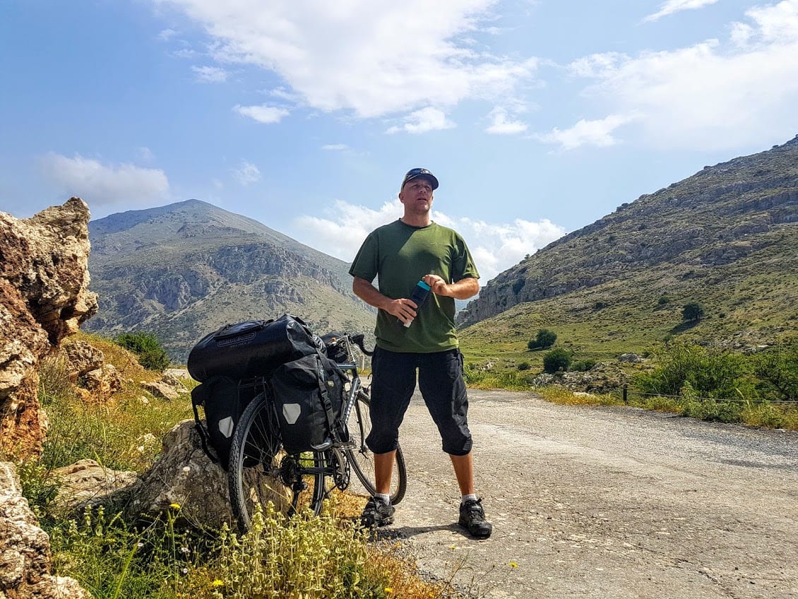 Cycling the mountains in Greece