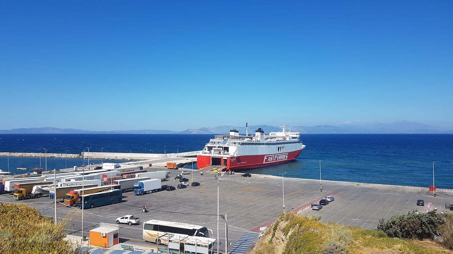 Taking a Fast Ferry from Rafina