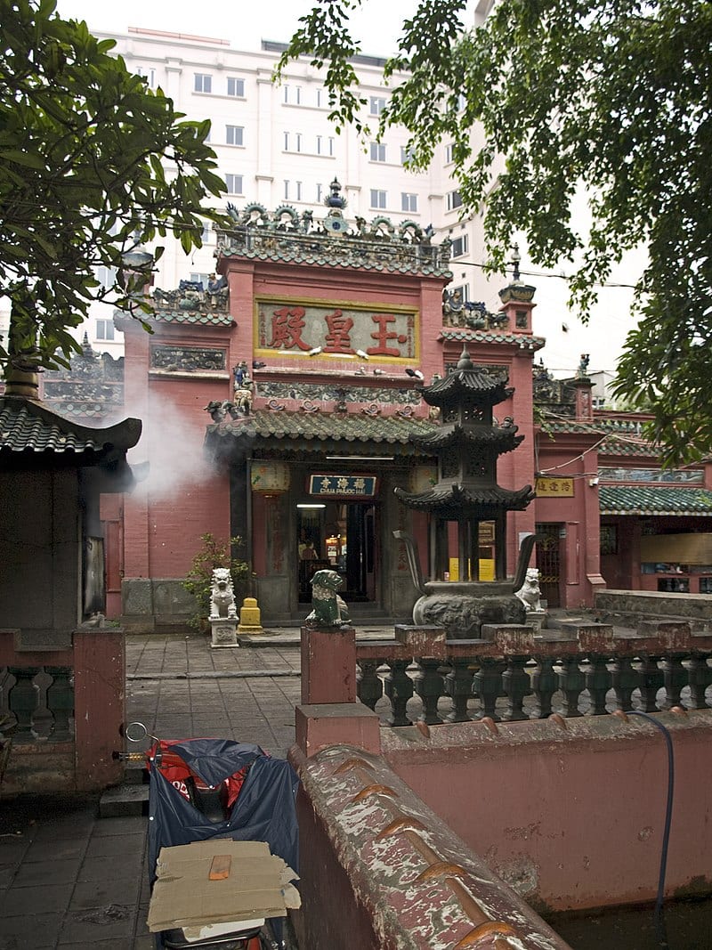 The Jade Emperor Pagoda in Saigon Vietnam