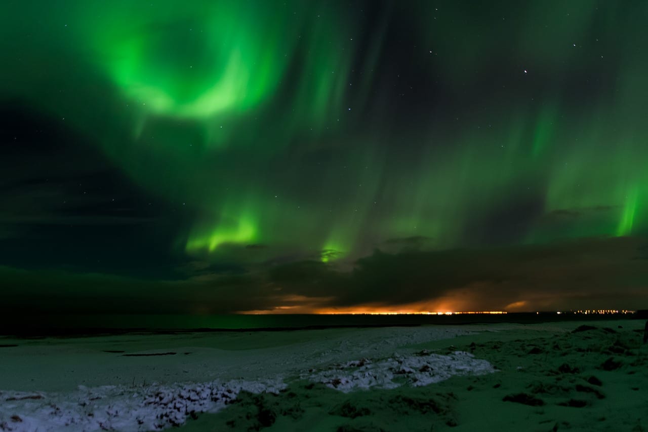 The Northern Lights in Iceland