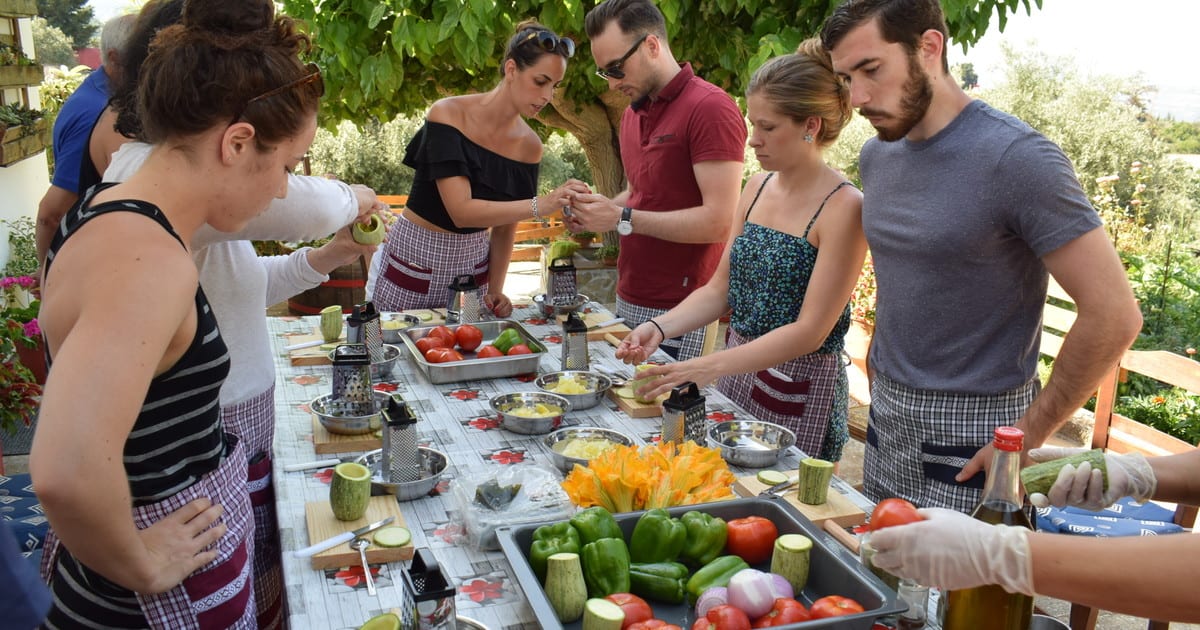 Cretan cooking class