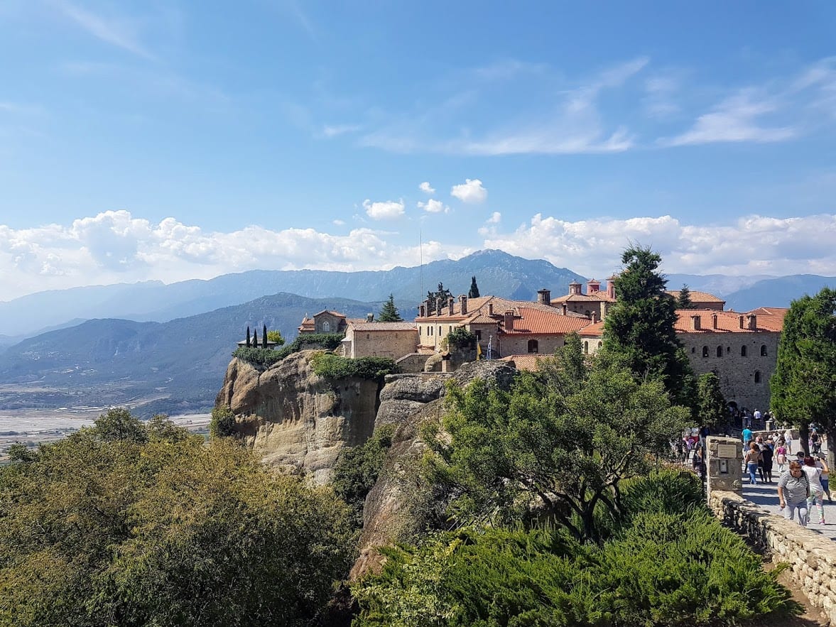 When visiting Meteora in Greece, you'll see the incredible landscape and monasteries when taking Meteora tours