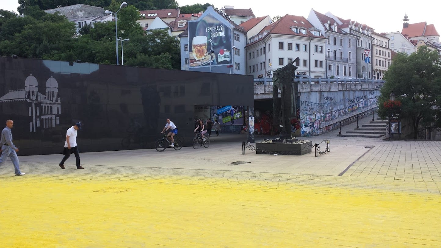 Walking around Bratislava