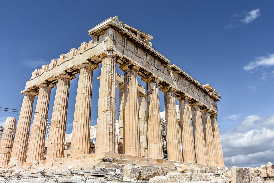 Visiting the Parthenon in the Acropolis in Athens