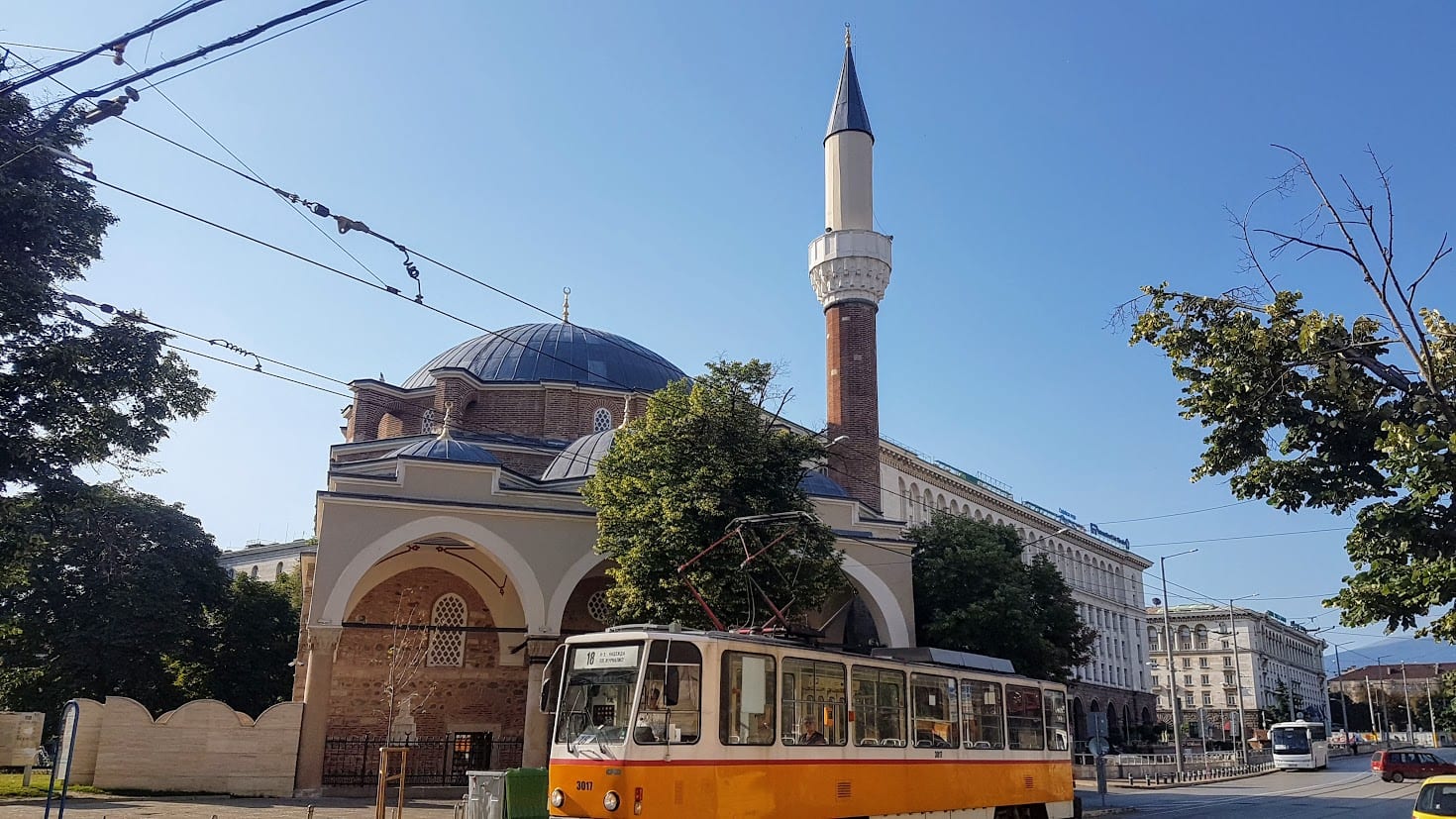 Banya Bashi Mosque in Sofia, Bulgaria