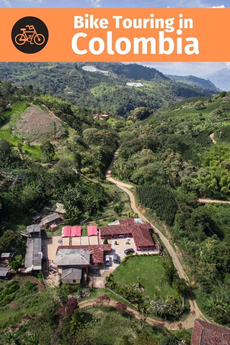 Bike touring in Colombia