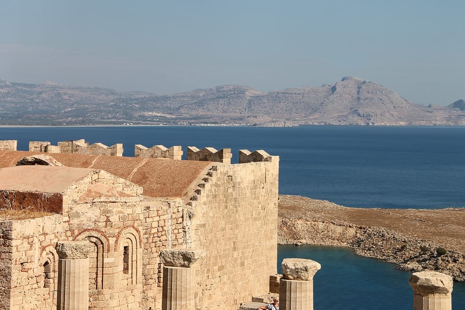 The castle of Rhodes