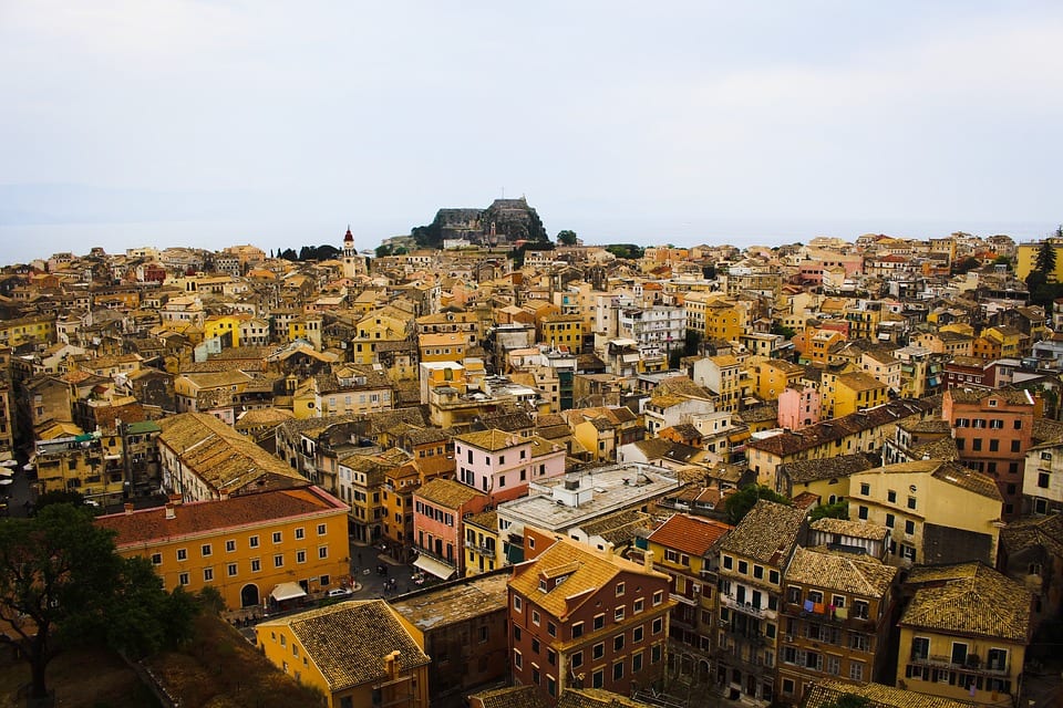 Corfu old town