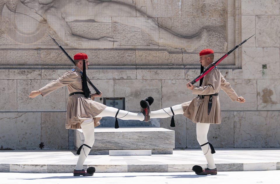 Changing of the Guards in Athens