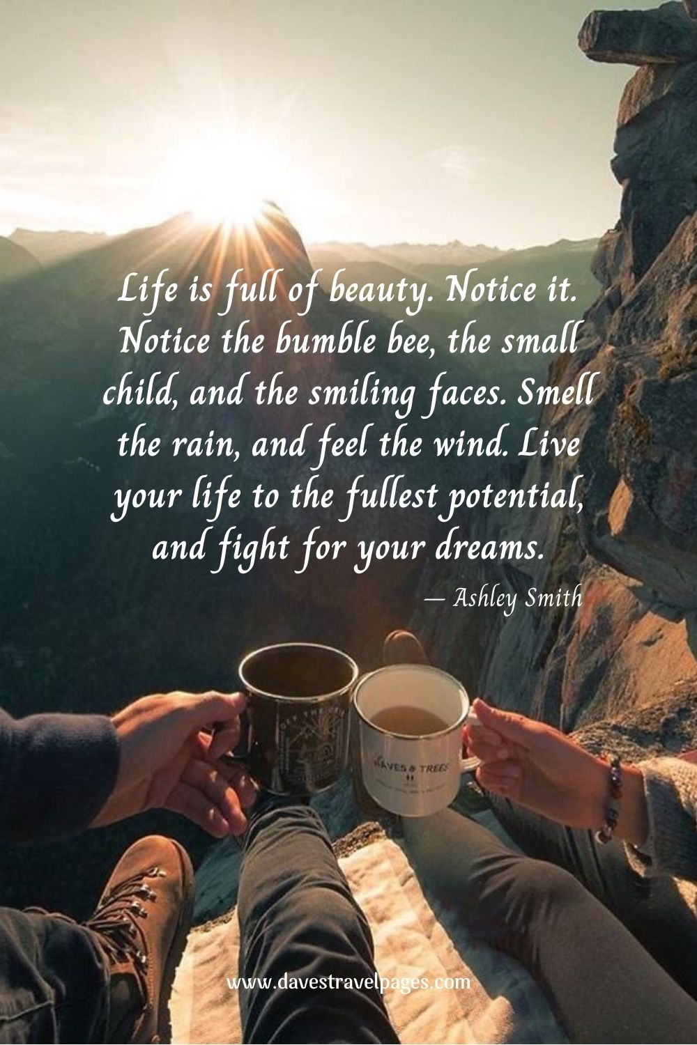 Life is full of beauty quote