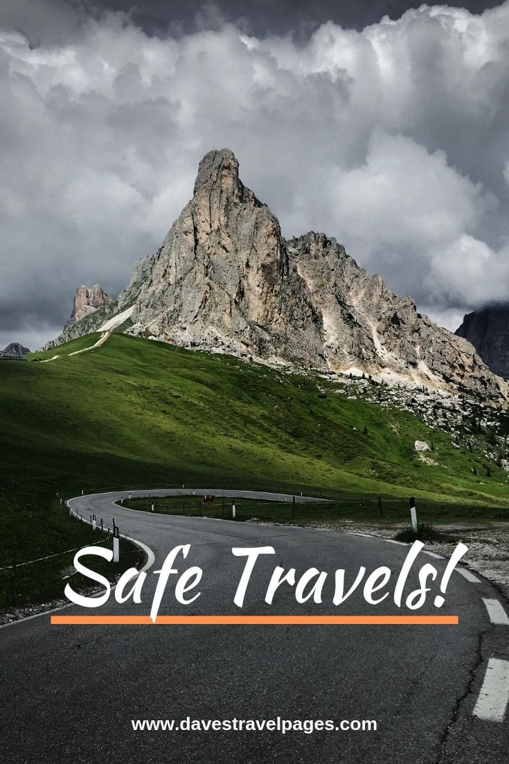 Safe Travels!