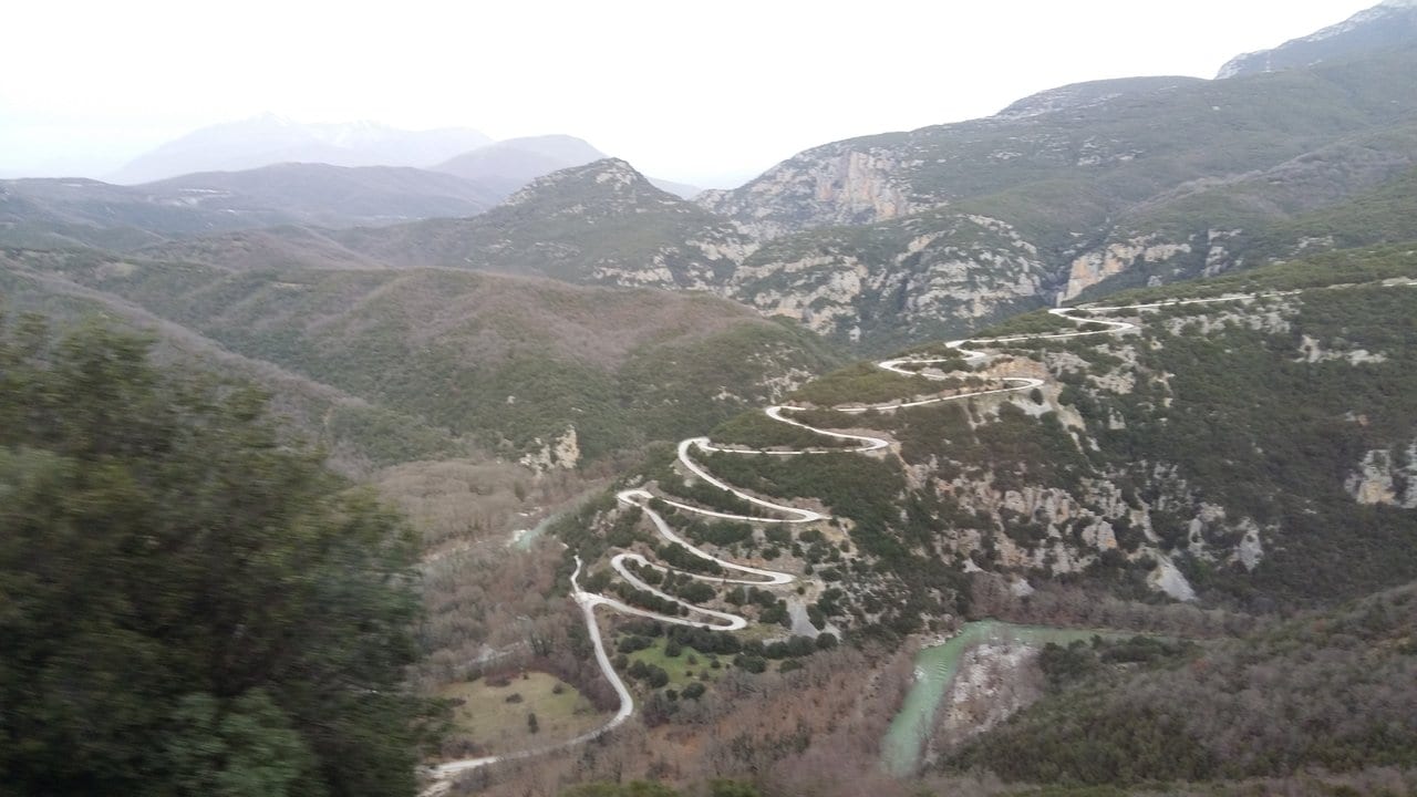 Vikos Gorge in Greece