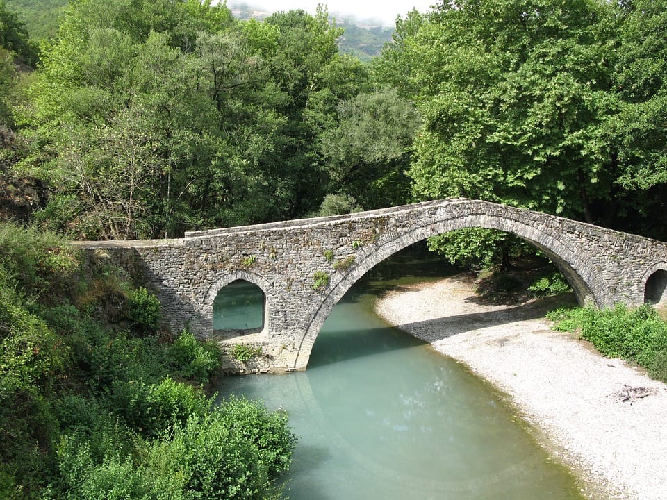 A bridge in the Zagori area of Greece