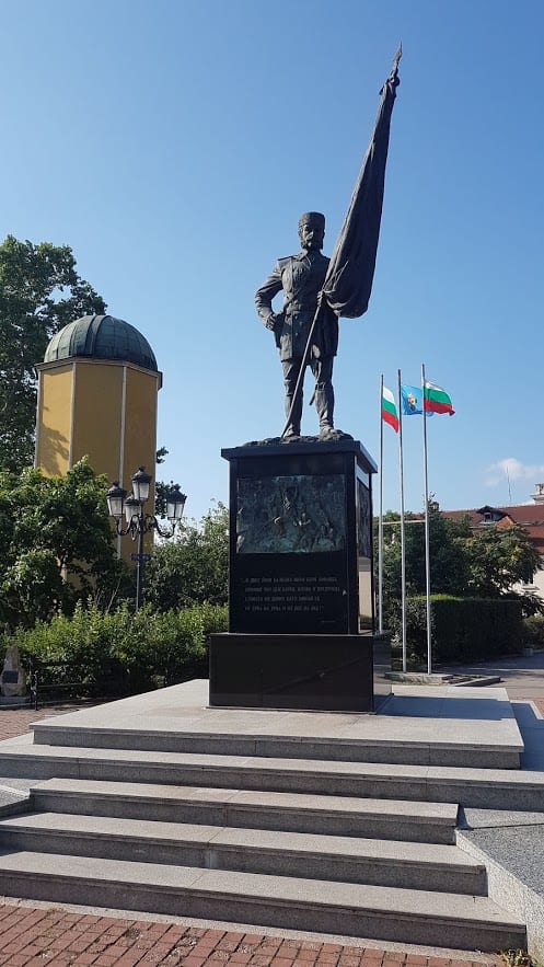 Volunteer monument in Sofia