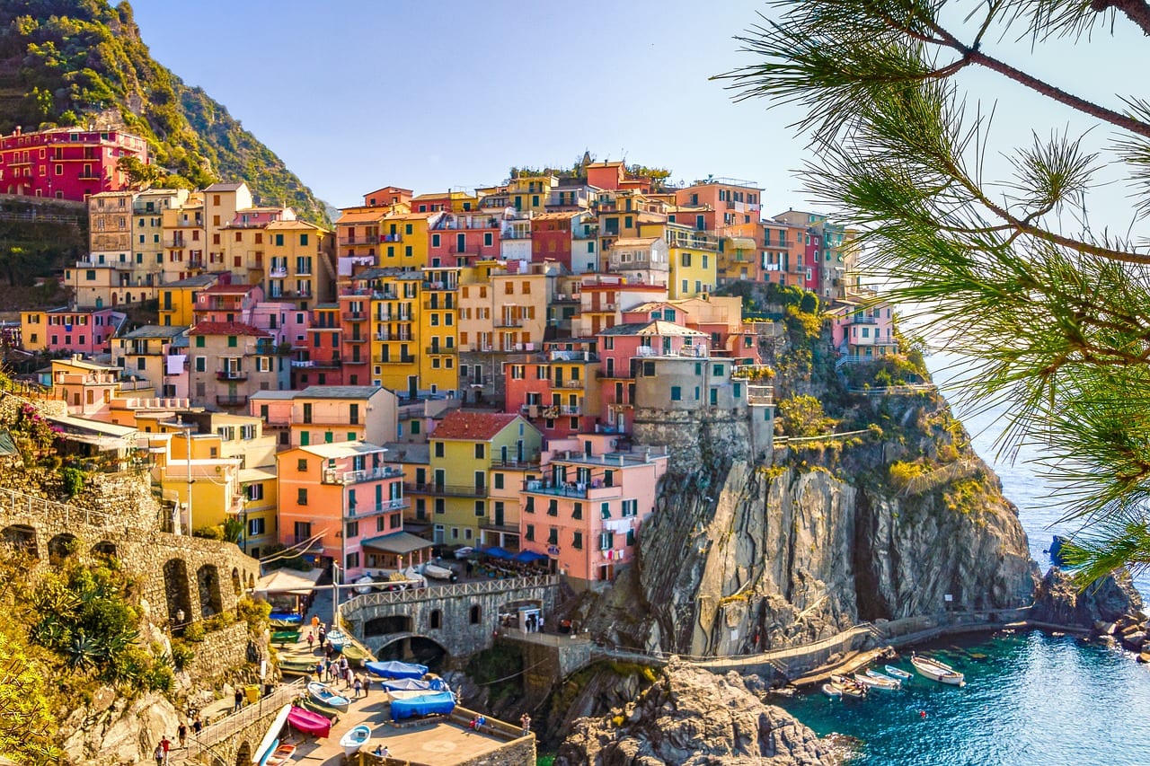 Cinque Terre region in Italy