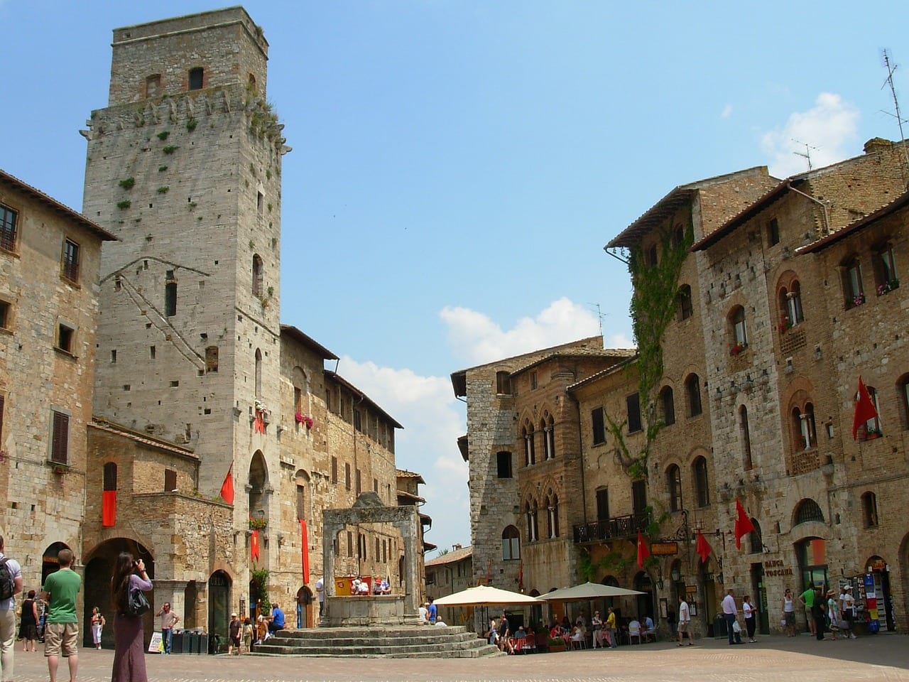 San Gimignano in Tuscany, Italy