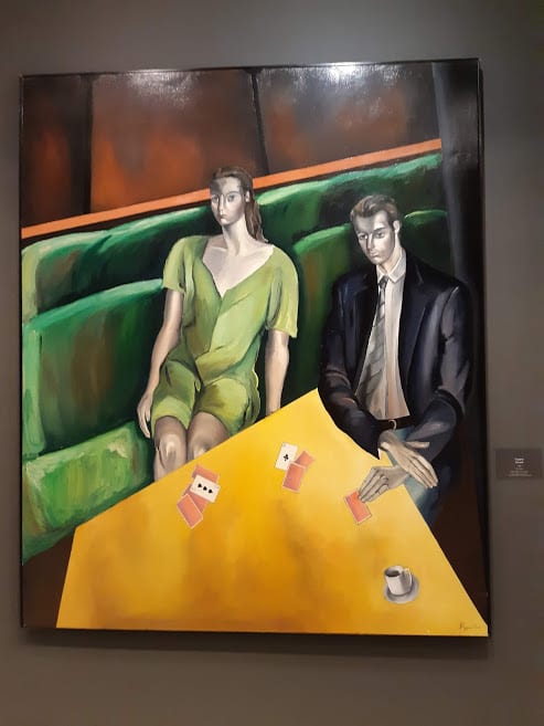 Inside the Andros museum of contemporary art