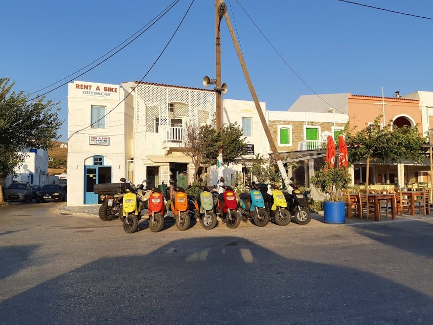 Andros rent a bike company in Greece