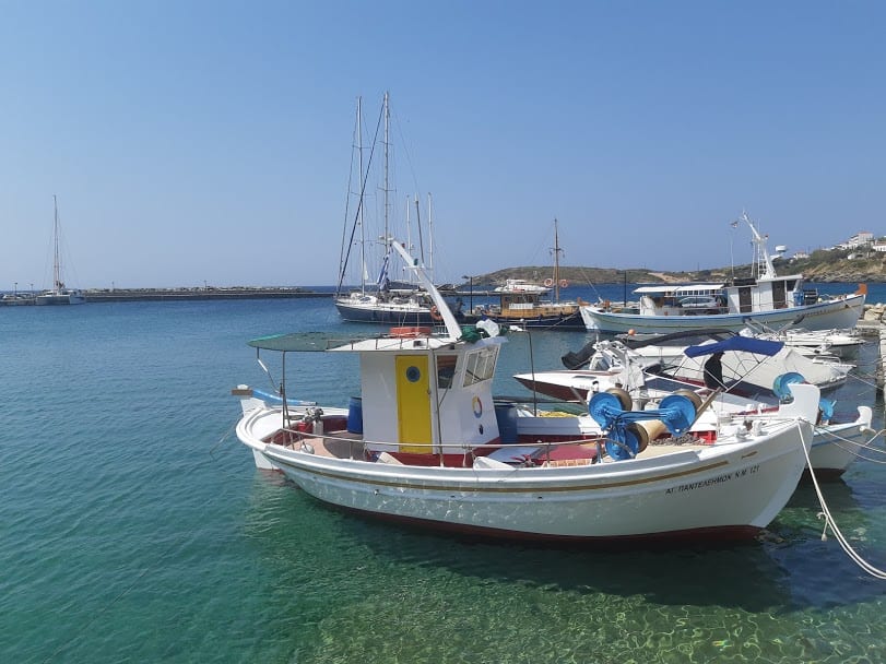 Boats in Batsi 