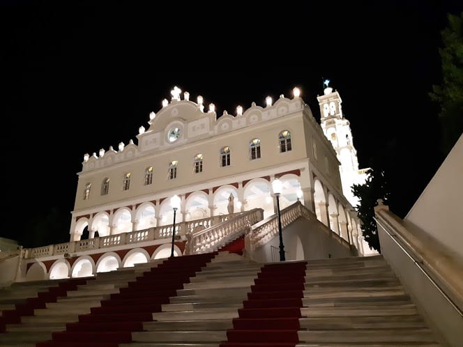 The famous church in Tinos