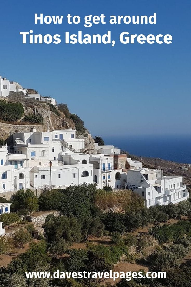 How to get around Tinos island in Greece