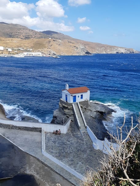 A small church in Chora, Andros